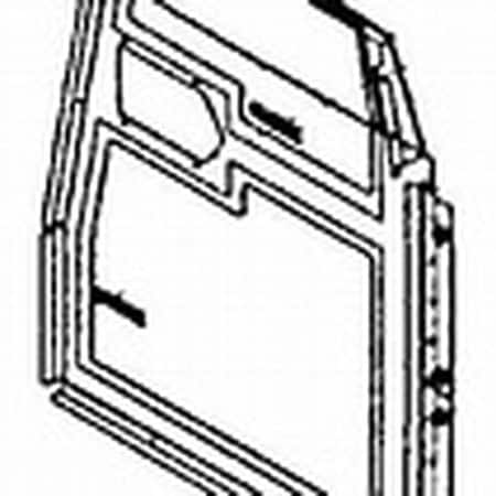 Aftermarket AT197864 Side Shield RH With hinge And latch Fits John Deere 850C, 850CII AT197864-PVE